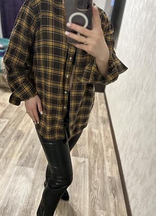 Рубашка в клетку