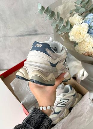 Кроссовки new balance 9060 moonrock linen 3