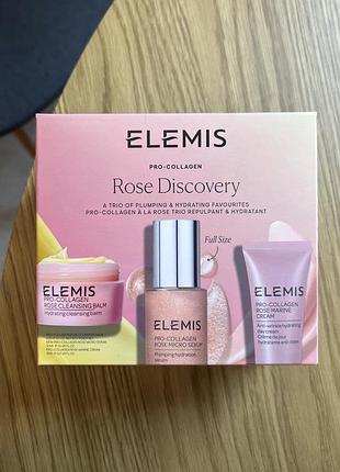 Набір для догляду за обличчям elemis all about rose discovery