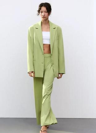 Блейзер женский яблочный zara new