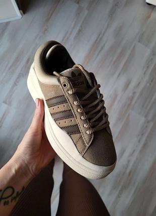 Кросівки adidas tobacco core black gold copper iron brown