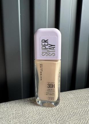 Тональная основа maybelline new york super stay lumi-matte тональный крем