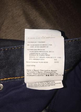 Стильные брендовые джинсы 👖 hugo boss orange 25 regular fit оригинал8 фото