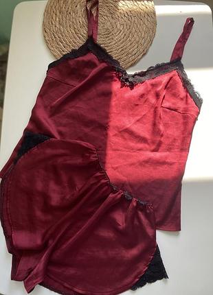 Комплект шовкової піжами укр бренду la seta