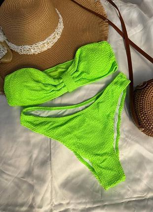 Купальник 👙 бандо жатка. женский купальник бандо. купальник без бретелей 3