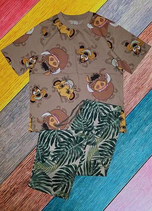 Домашний комплект the lion king xs р-р, пижама король лев disney