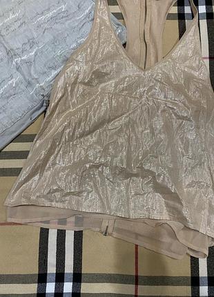Классные блузы лен zara распродаж актуально. 6