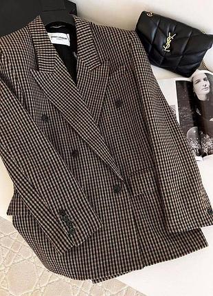 Брендовый дает пиджак люкс удлиненный