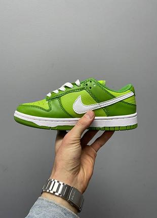Кроссовки nike sb dunk low chrolophyll green 3