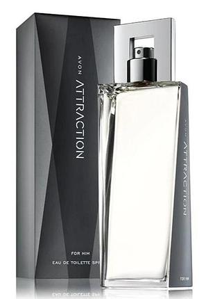 Вода туалетна attraction for him avon, 75ml