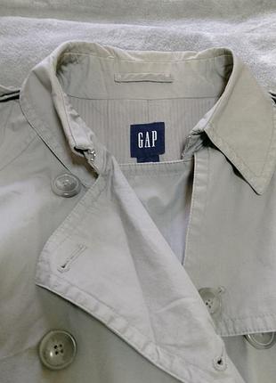 Новый коттоновый плащ gap. 6