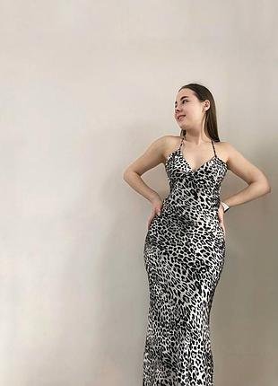 Леопардовое платье от zara