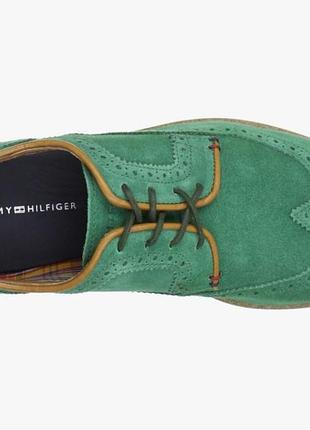 Мужские замшевые туфли tommy hilfiger
