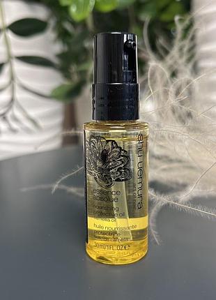 Оригинальное питательное защитное масло для волос shu uemura art of hair essence absolue nourishing protective oil camelia oil оригинал масло для волос