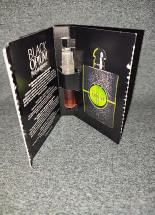 Black opium illicit green yves saint laurent, парфюмированная вода, пробник, оригинал