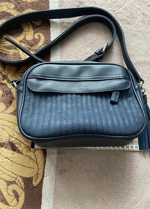 Сумка жіноча (синя) david jones б/у