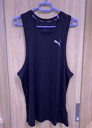 Женская спортивная майка оригинал puma hyrox черная размер s 3