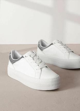 Signature chunky-regular fit - шкіряні кросівки