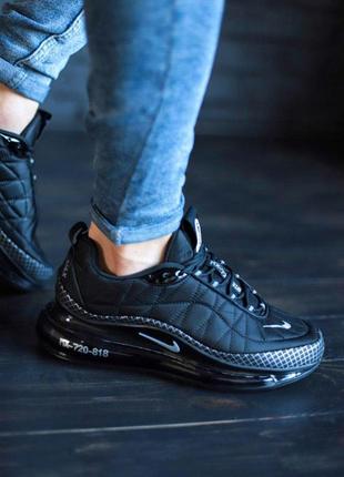 Мужские кроссовки nike air max 720 - 818 black