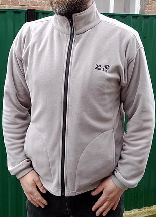 Фліска jack wolfskin толстовка унісекс l розмір