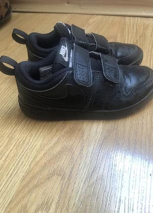 Кожаные кроссовки nike 2