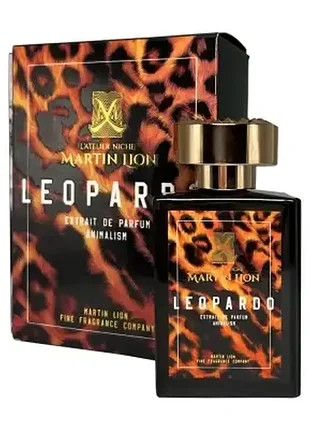 Нішевий парфум martin lion leopardo, 50 мл