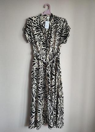 Платье из вискозы h&amp;m 3