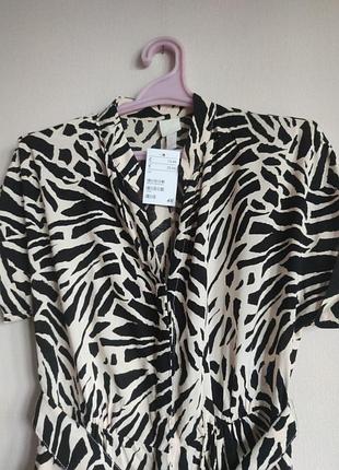 Платье из вискозы h&amp;m 4