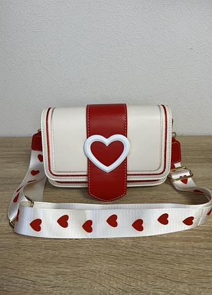 Сумочка «сердечки»