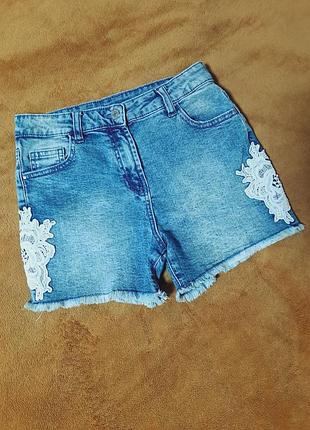 Шорты джинсовые 10-11л