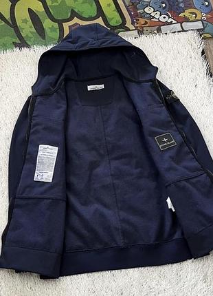 Чоловіча куртка кофта софтшел stone island