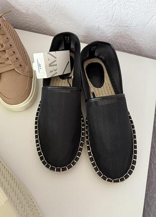 Эспадрильные туфли zara