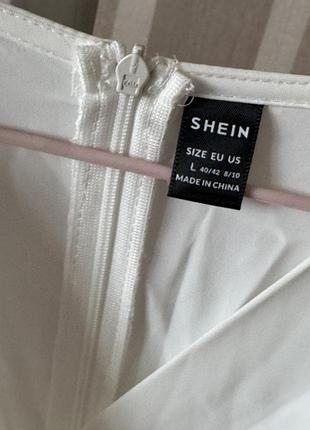 🥰 комбинезон с широкими штанами shein l с аппликацией 8