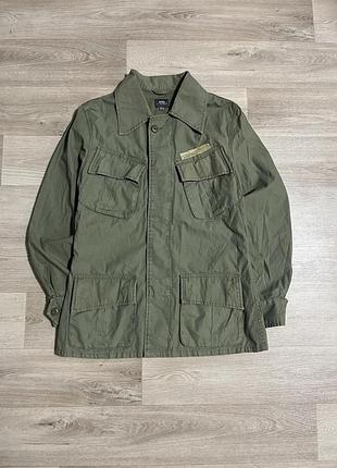Военная куртка хаки цвета g-star raw