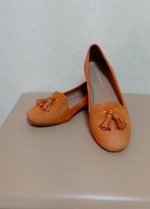 Замшеві балетки stefanel.