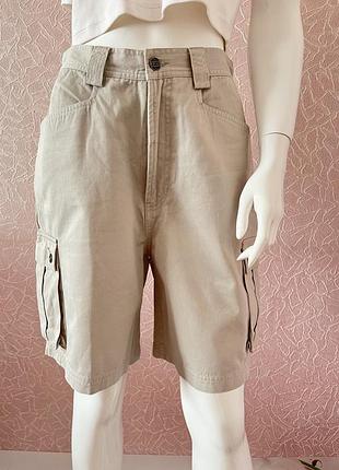 Шорти карго шорти вінтажні шорти з карманами шорти карго бежеві