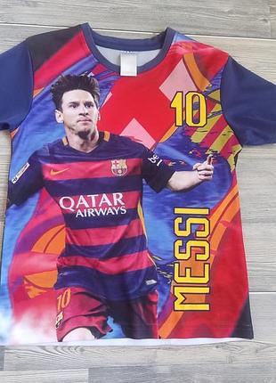 Футболка барселона messi