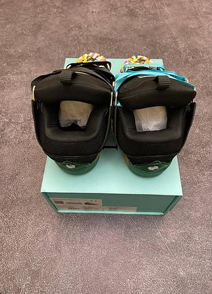 Lanvin curb sneakers black фарба 8