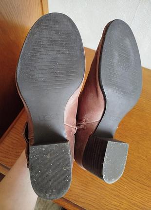 Ugg ботинки кожаные 5