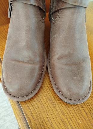Ugg ботинки кожаные 4