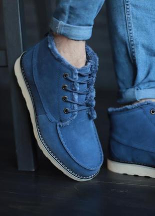 Мужские угги ugg neumel blue5 фото