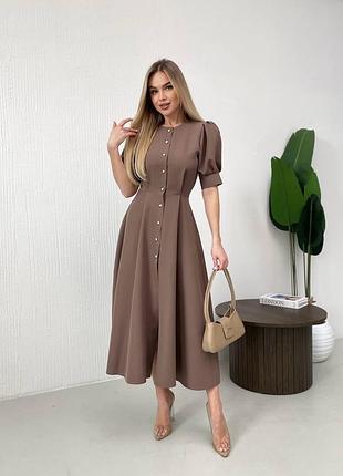 Женское элегантное платье миди | 1617