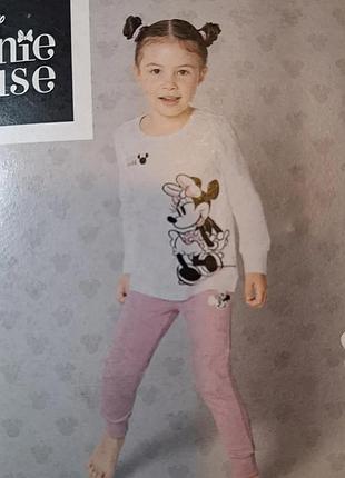 Детская пижама для девочек "minnie mouse"