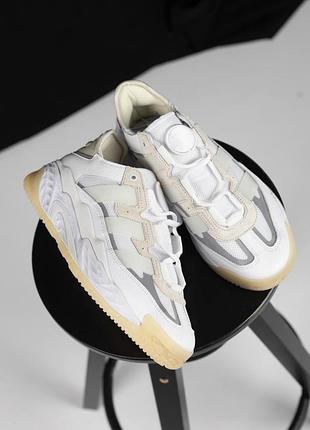 Кроссовки adidas women's edge lux print running sneakers beige