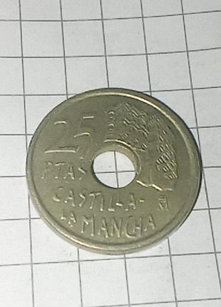 Іспанія 25 песет 1995 рік