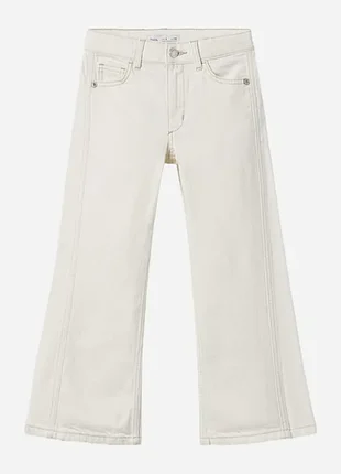 Zara, білі джинси   128р, 8 років