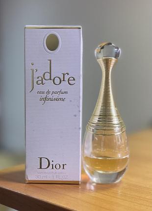 Духи, парфюм christian dior j’adore infinissime б/у