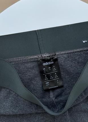 Хлопковые спортивные лосины леггинсы adidas xs s 5