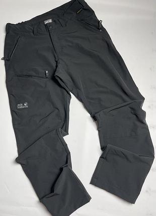 Треккинговые карго брюки jack wolfskin