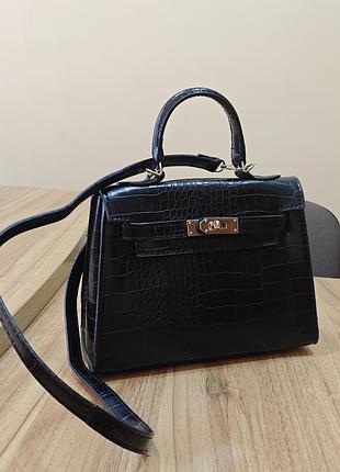 Кожаная сумочка hermes2 фото